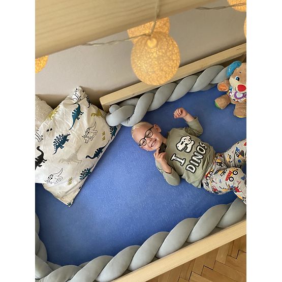 Protezione per treccia 360 cm - grigio