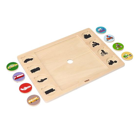 Puzzle 2 in 1 Veicoli - puzzle e gioco trova l'ombra