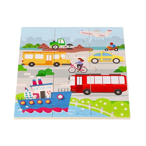 Puzzle 2 in 1 Veicoli - puzzle e gioco trova l'ombra