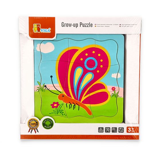 Puzzle a strati Farfalla