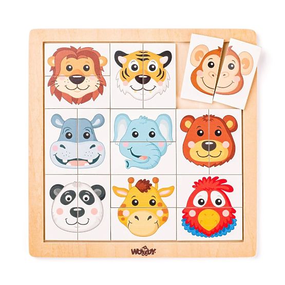 Puzzle animali della savana