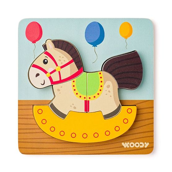 Puzzle - Cavallo a dondolo