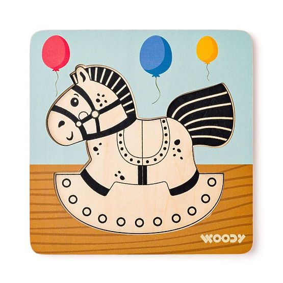 Puzzle - Cavallo a dondolo