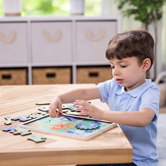 Puzzle con ingranaggi Mondo Sottomarino