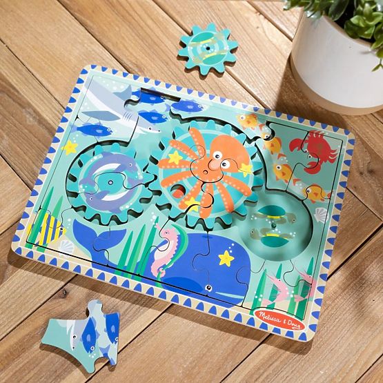 Puzzle con ingranaggi Mondo Sottomarino