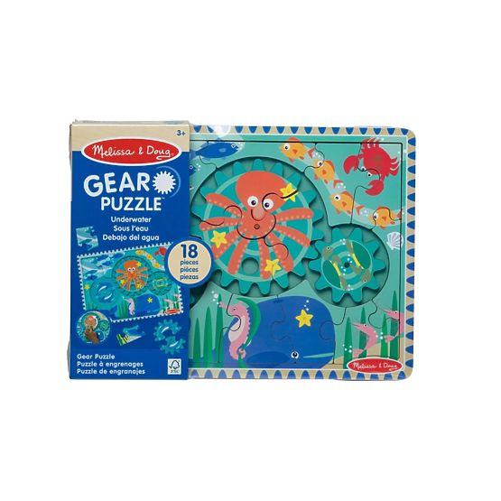 Puzzle con ingranaggi Mondo Sottomarino