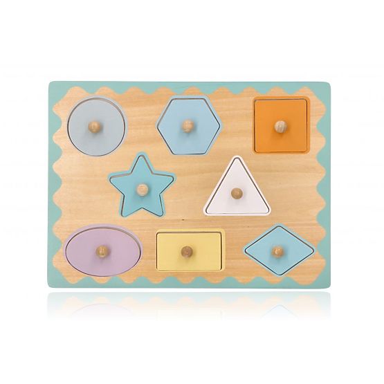 Puzzle con maniglie forme