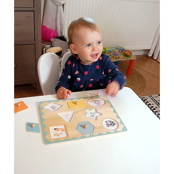 Puzzle con maniglie forme