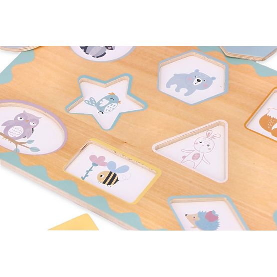 Puzzle con maniglie forme