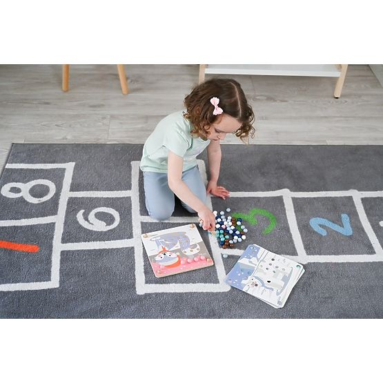 Puzzle con palline Acchiappa e assembla animali artici