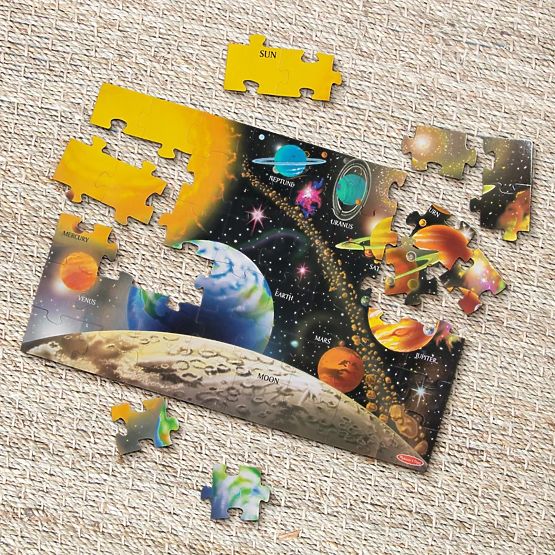 Puzzle da pavimento Sistema Solare 48 pezzi