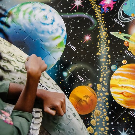 Puzzle da pavimento Sistema Solare 48 pezzi