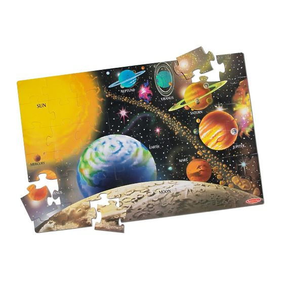 Puzzle da pavimento Sistema Solare 48 pezzi