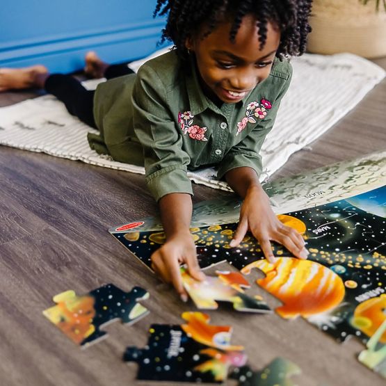 Puzzle da pavimento Sistema Solare 48 pezzi
