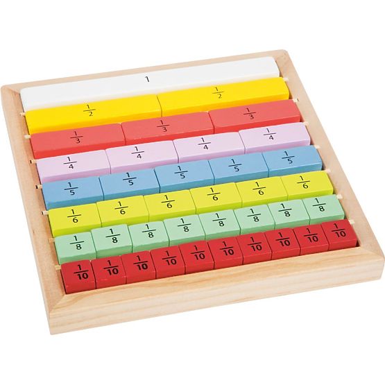 Puzzle educativo per imparare le frazioni