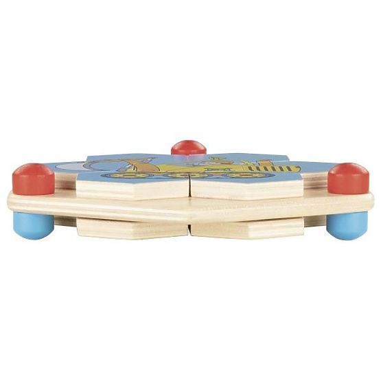 Puzzle esagonale Goki veicoli