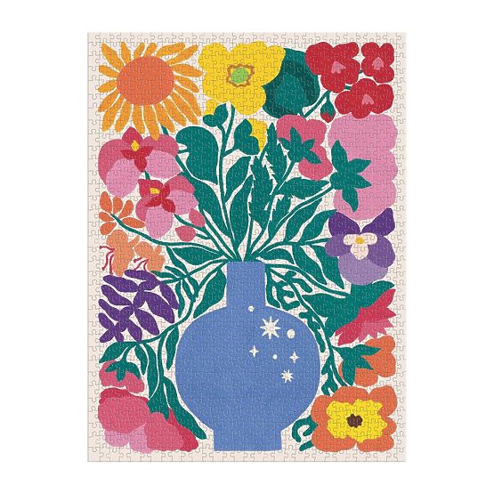 Puzzle Galison Fiori dello Zodiaco 1000 pezzi