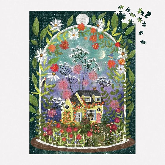 Puzzle Galison Giardino Fiorito Joy Laforme 1000 pezzi