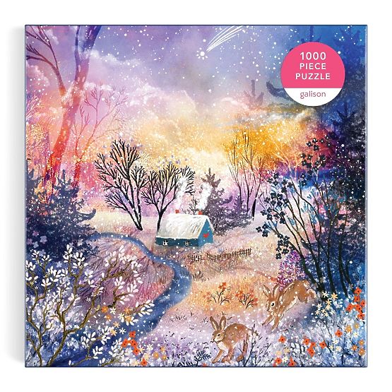 Puzzle Galison Paesaggio Innevato Magico 1000 Pezzi