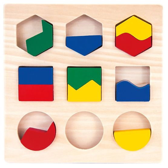 Puzzle geometrici FORME E COLORI