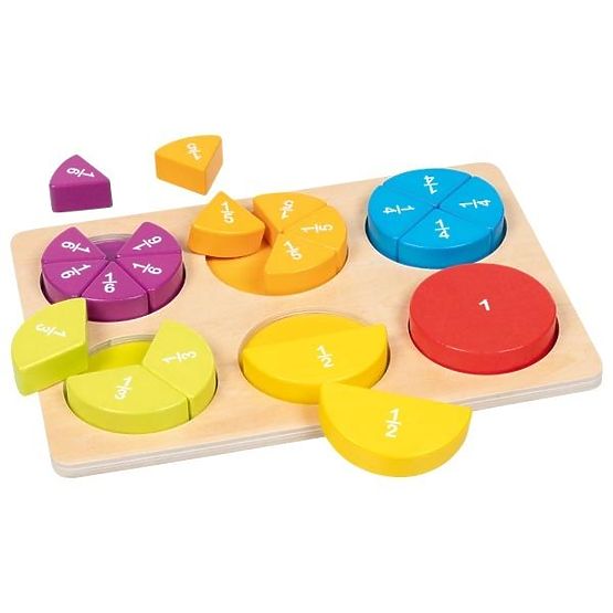 Puzzle Goki per l'apprendimento delle frazioni