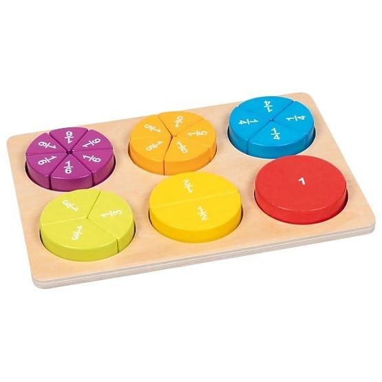 Puzzle Goki per l'apprendimento delle frazioni