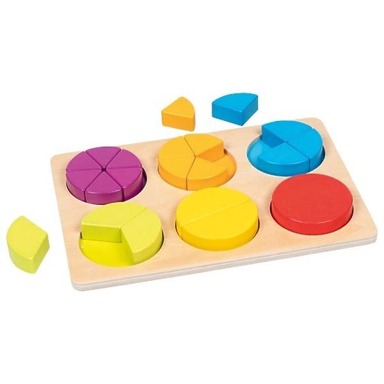 Puzzle Goki per l'apprendimento delle frazioni