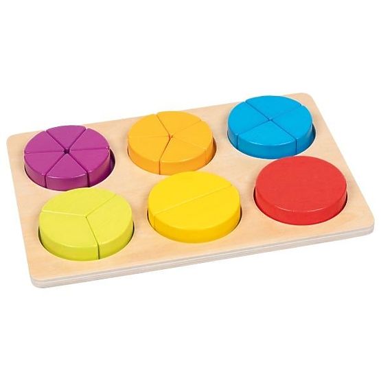 Puzzle Goki per l'apprendimento delle frazioni