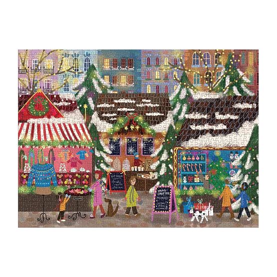 Puzzle in lamina Joy Laforme Mercatini di Natale 1000 pezzi
