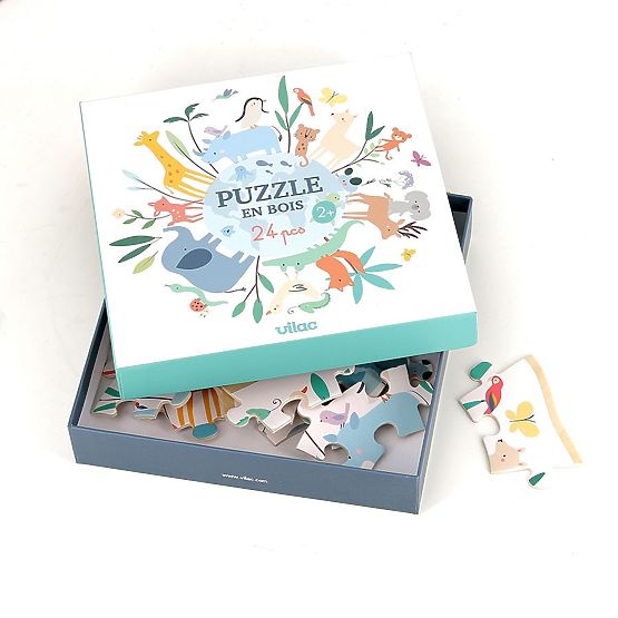 Puzzle in legno - Mondo