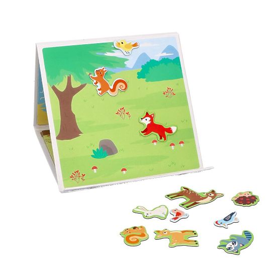 Puzzle magnetico Animali del bosco