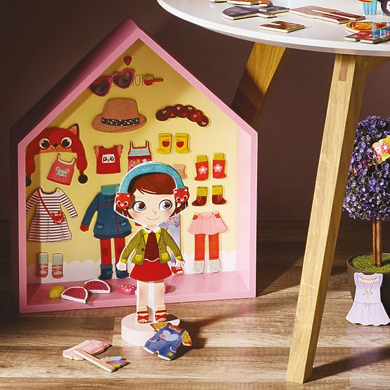 Puzzle magnetico da vestire di Vilac Chloe