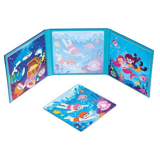 Puzzle Magnetico Libro Mondo Sottomarino