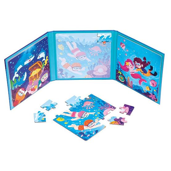 Puzzle Magnetico Libro Mondo Sottomarino