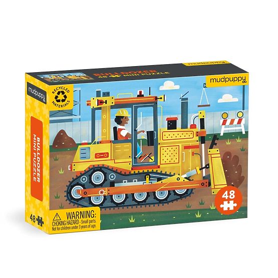 Puzzle Mudpuppy Bulldozer 48 pezzi