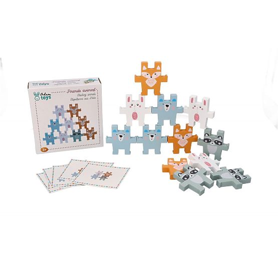 Puzzle piramide di animali