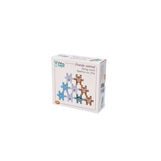 Puzzle piramide di animali