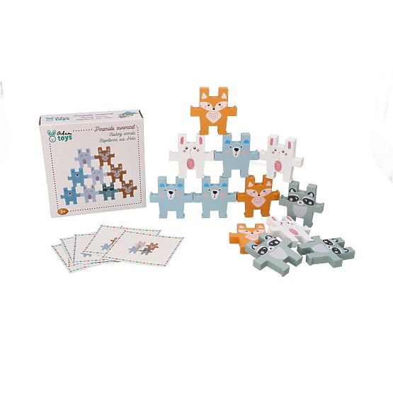 Puzzle piramide di animali
