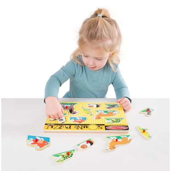 Puzzle sonoro - Animali domestici