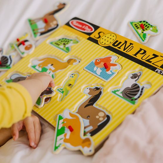 Puzzle sonoro - Animali domestici