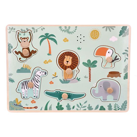 Puzzle sonoro - safari
