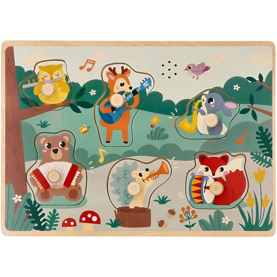 Puzzle sonoro strumenti