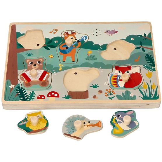 Puzzle sonoro strumenti