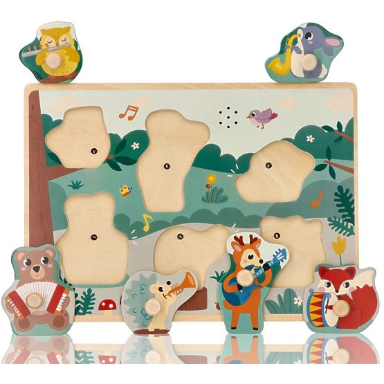 Puzzle sonoro strumenti