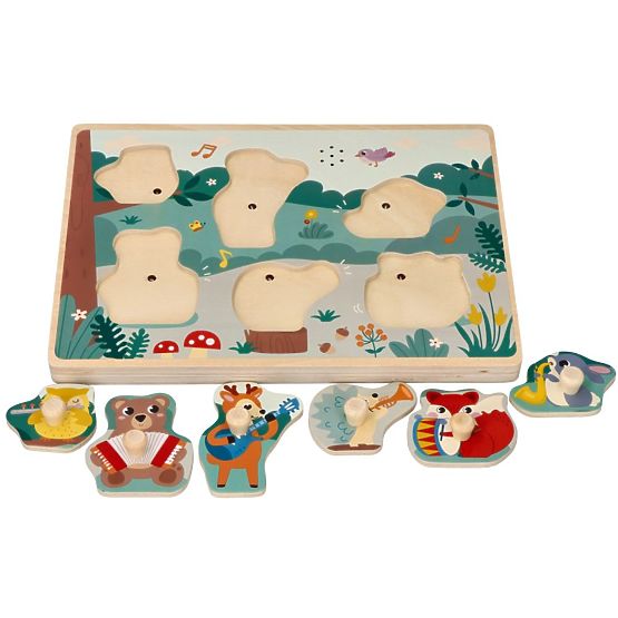 Puzzle sonoro strumenti