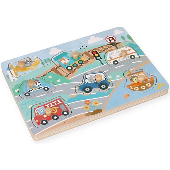 Puzzle sonoro Veicoli