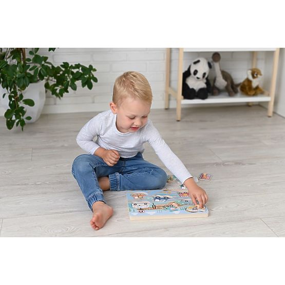 Puzzle sonoro Veicoli