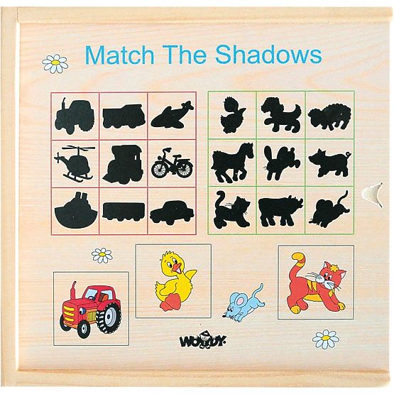 Puzzle trova l'ombra