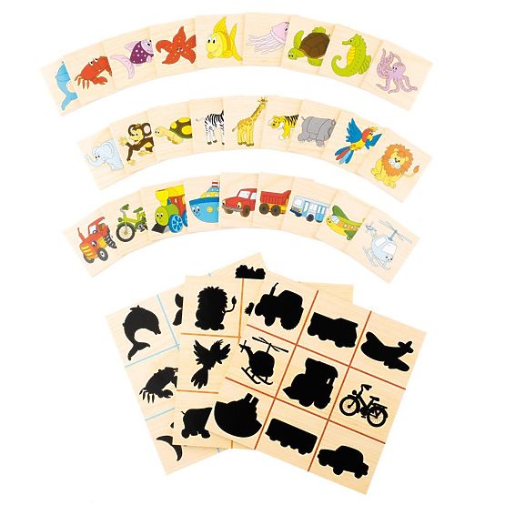 Puzzle trova l'ombra