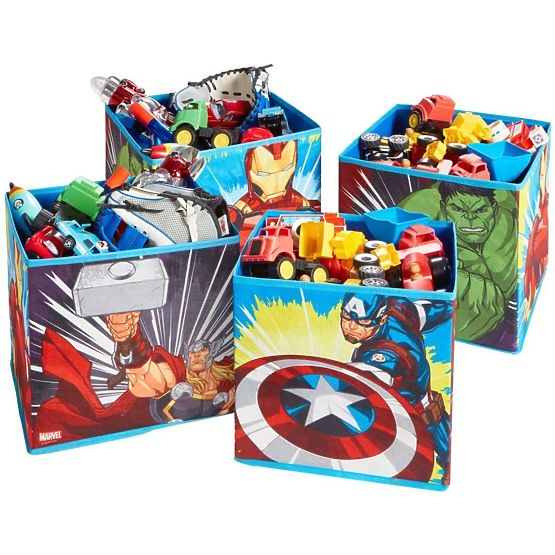 Quattro scatole di immagazzinaggio - Avengers